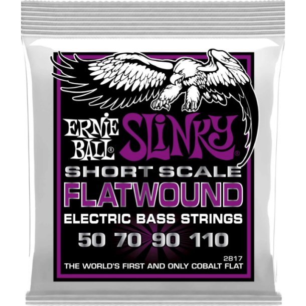 Ernie Ball 2817 Flatwound Slinky Short Scale Bass Power Slinky
